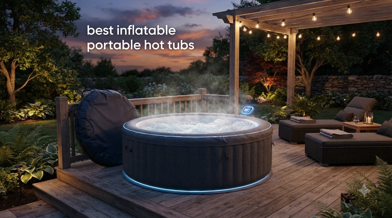 best inflatable portable hot tubs