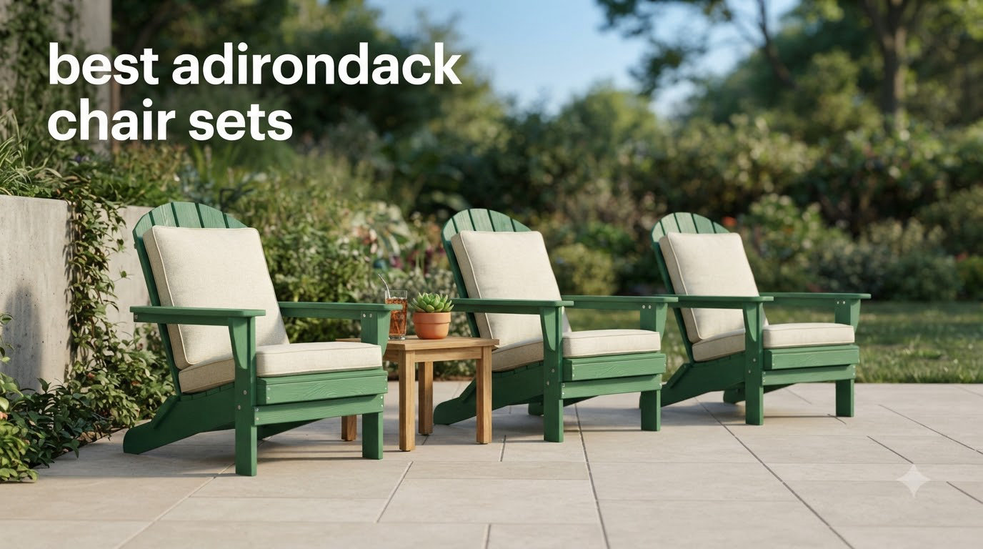 best adirondack chair sets