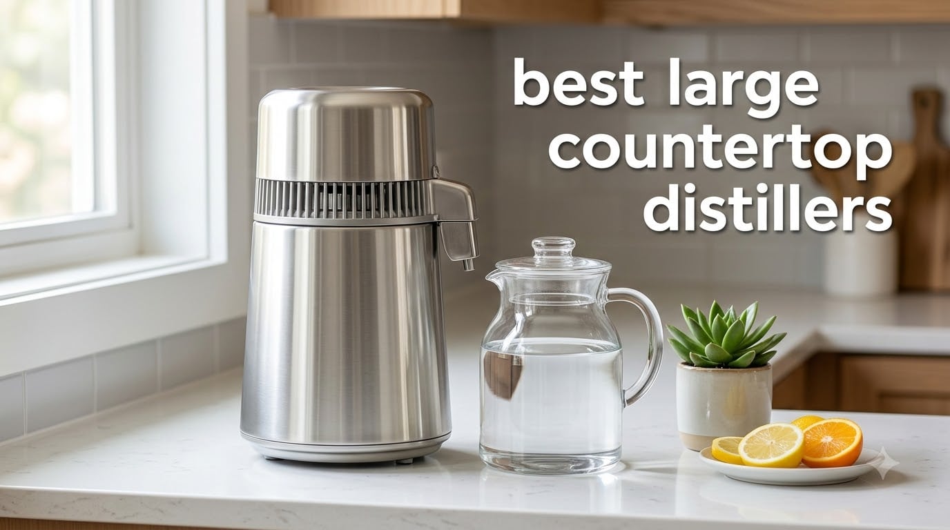 best large countertop water distillers