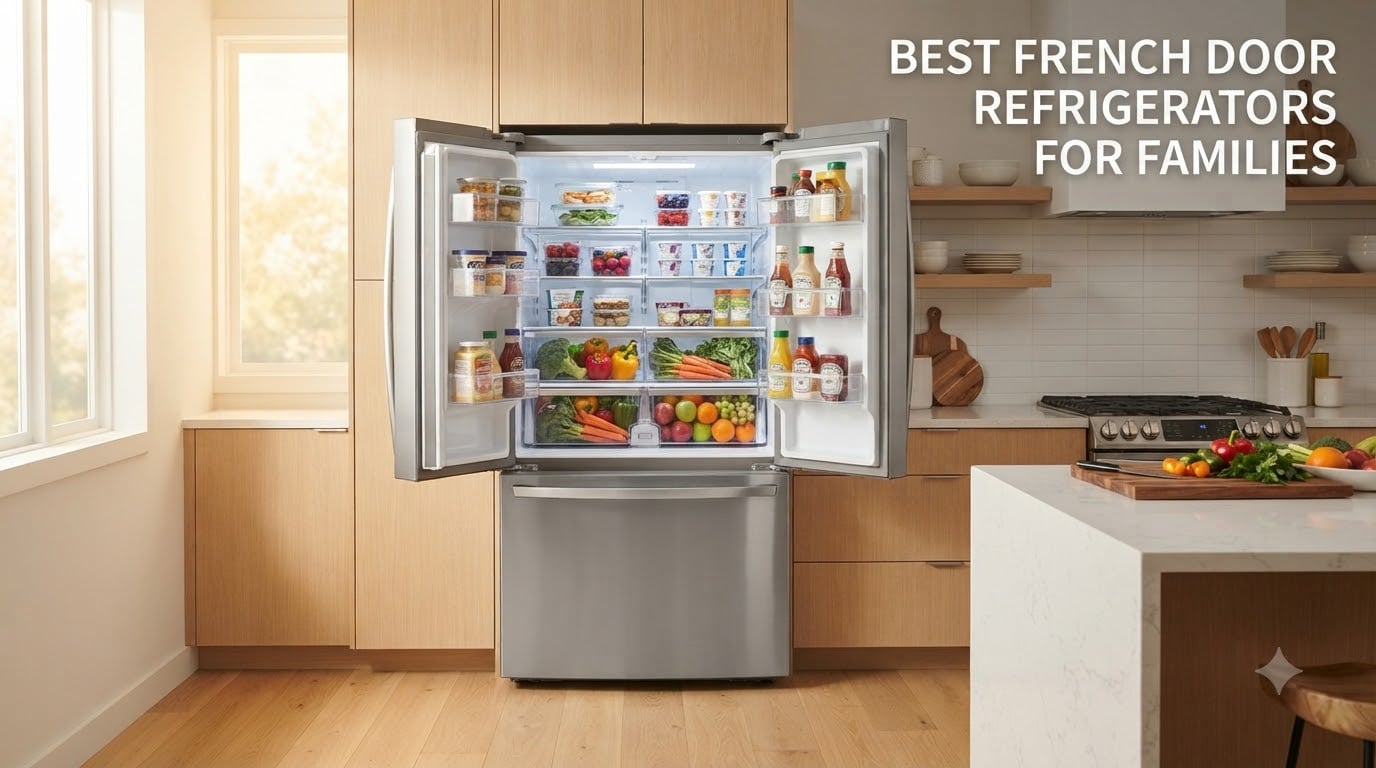 best french door refrigerators for families
