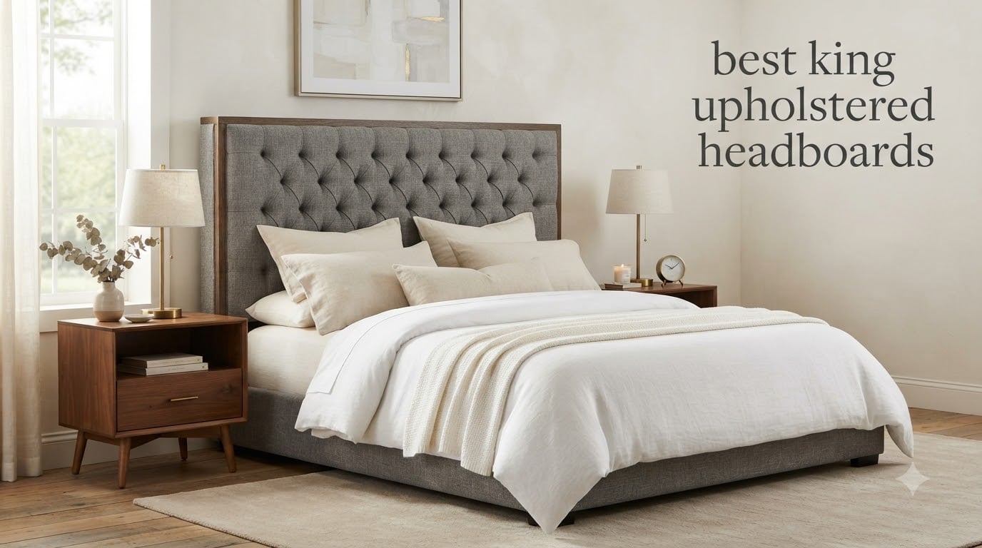 best king upholstered headboards