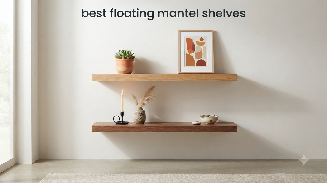 best floating mantel shelves