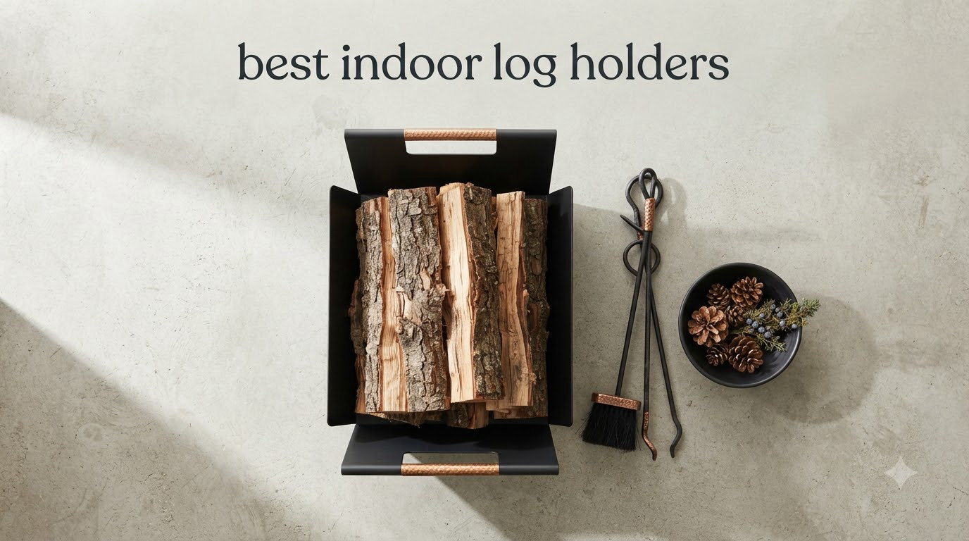 best indoor log holders