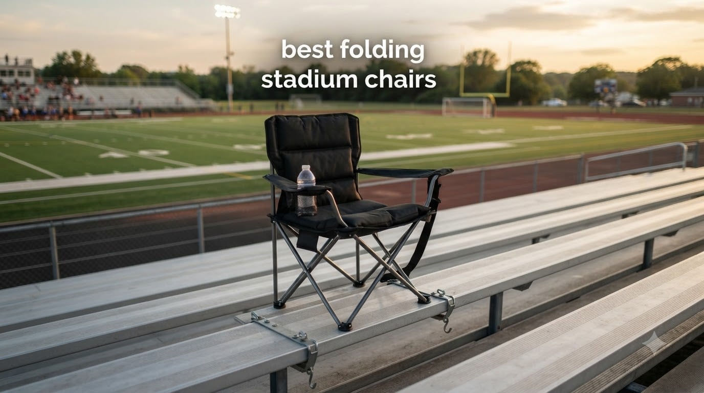 best folding stadium chairs