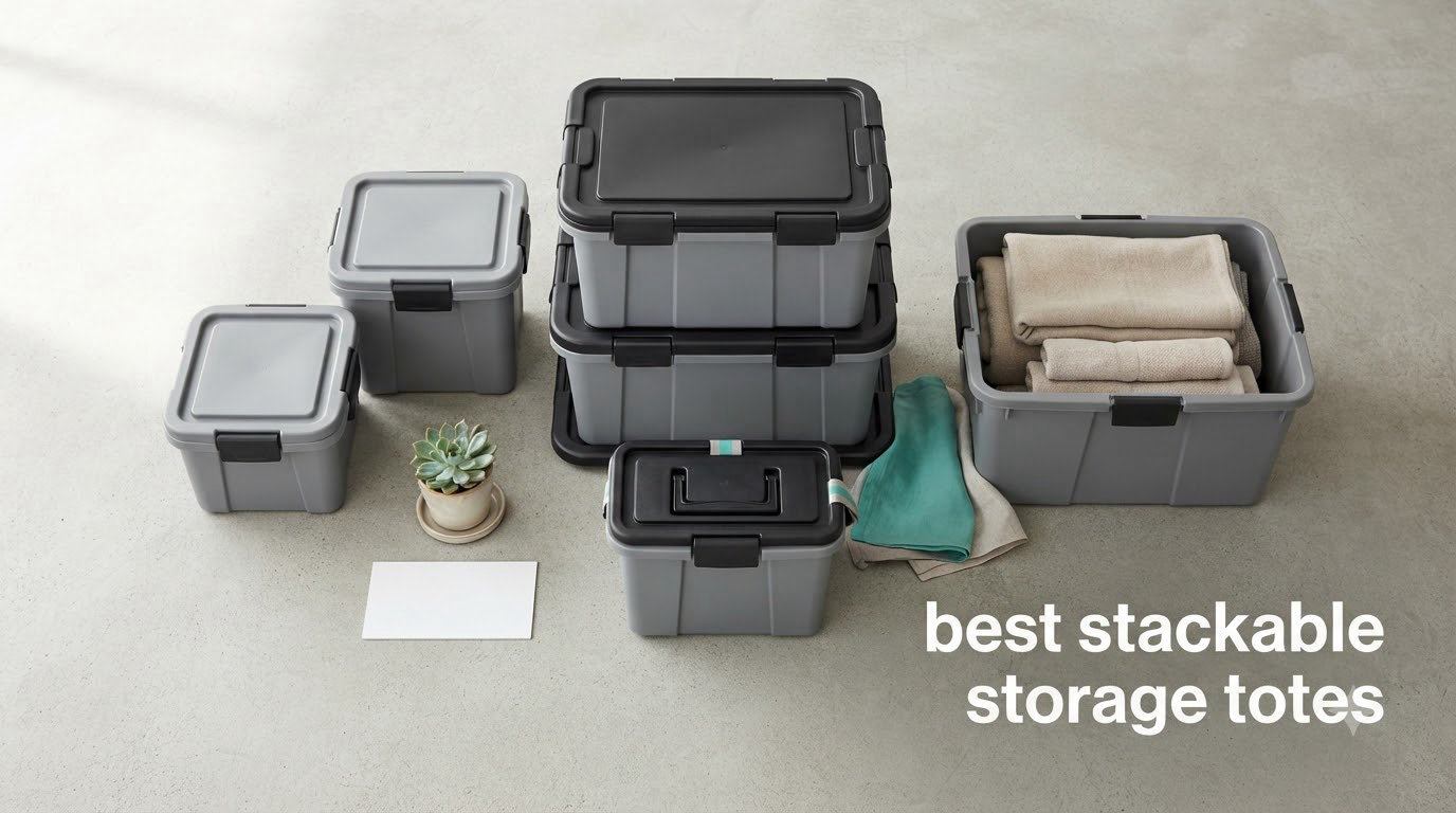 best stackable storage totes