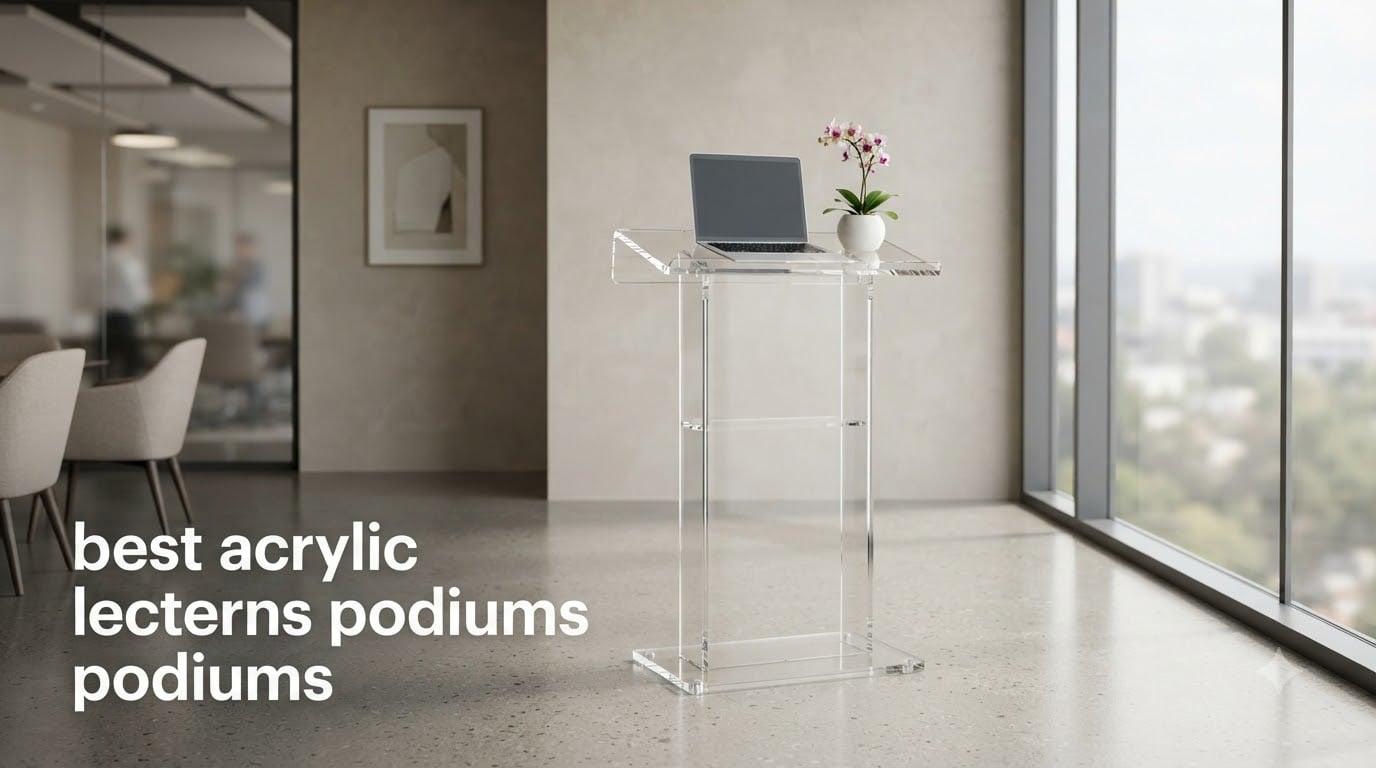 best acrylic lecterns podiums