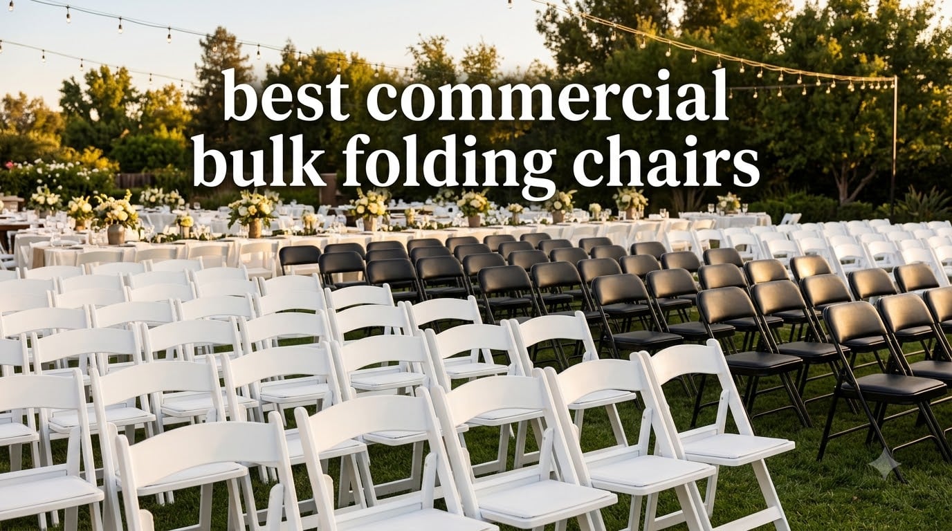 best commercial bulk folding chairs