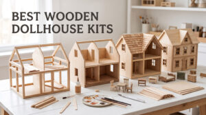 best wooden dollhouse kits