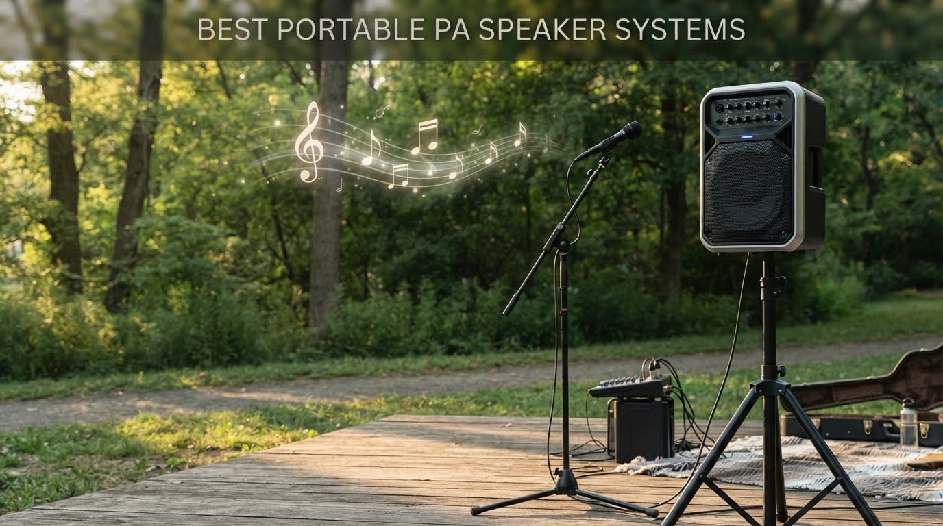 best portable pa speaker systems