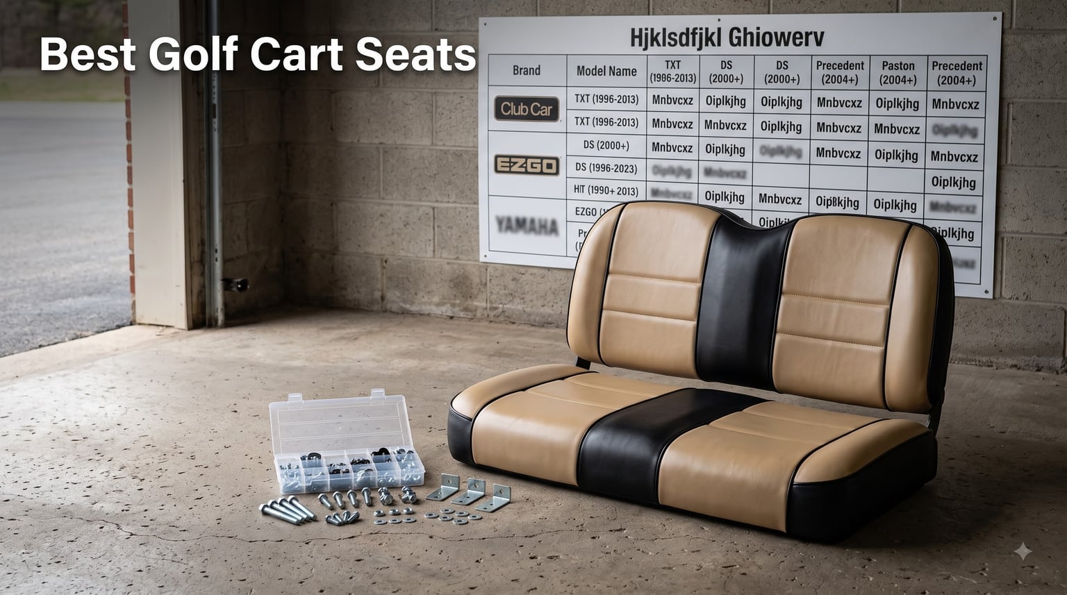 Best Golf Cart Seats
