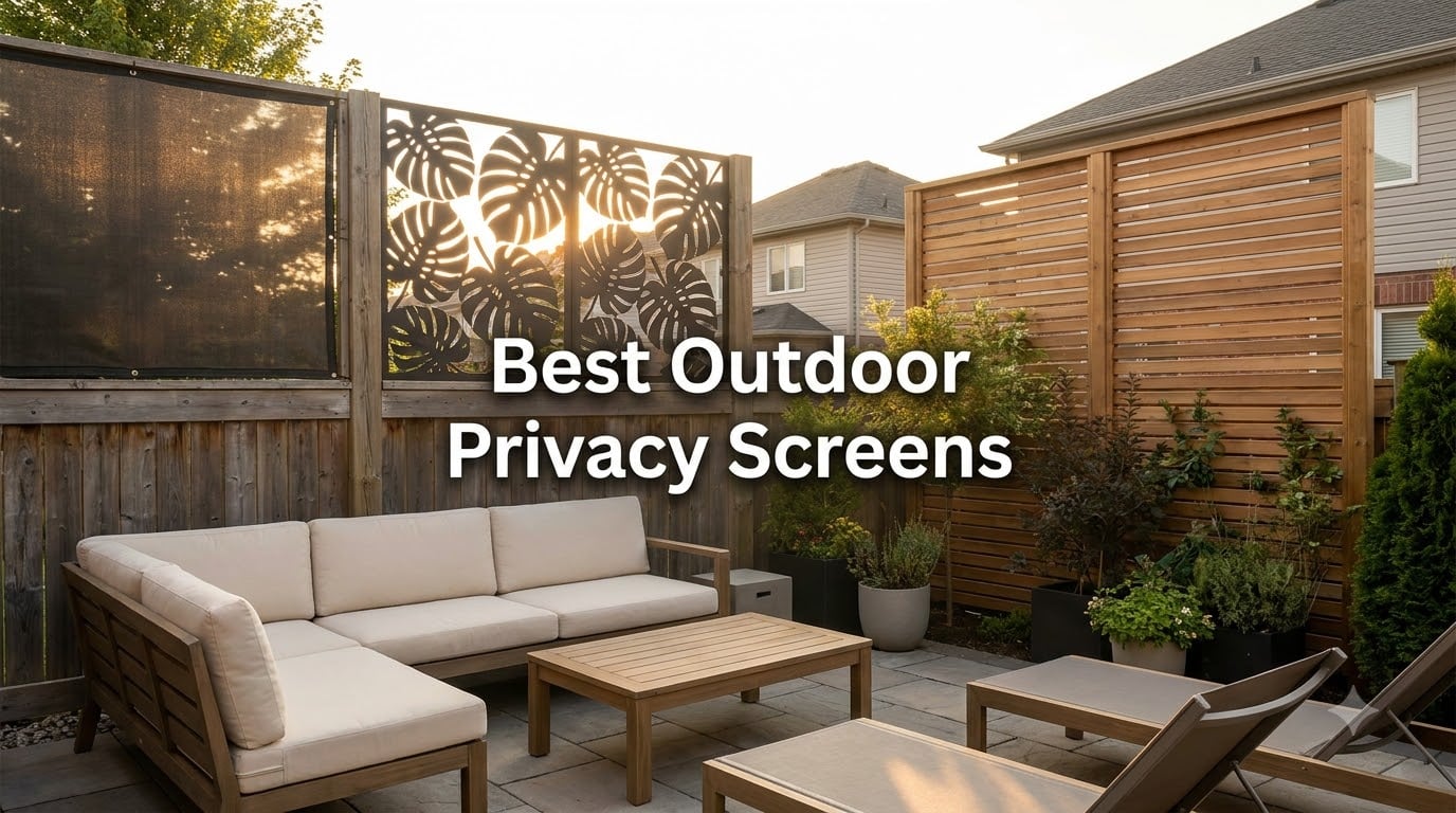 Best Outdoor Privacy Screens