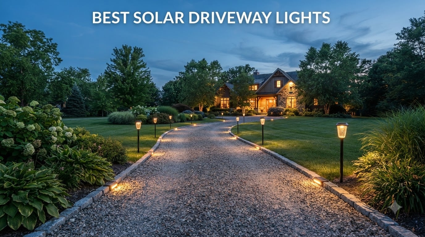 best solar driveway lights