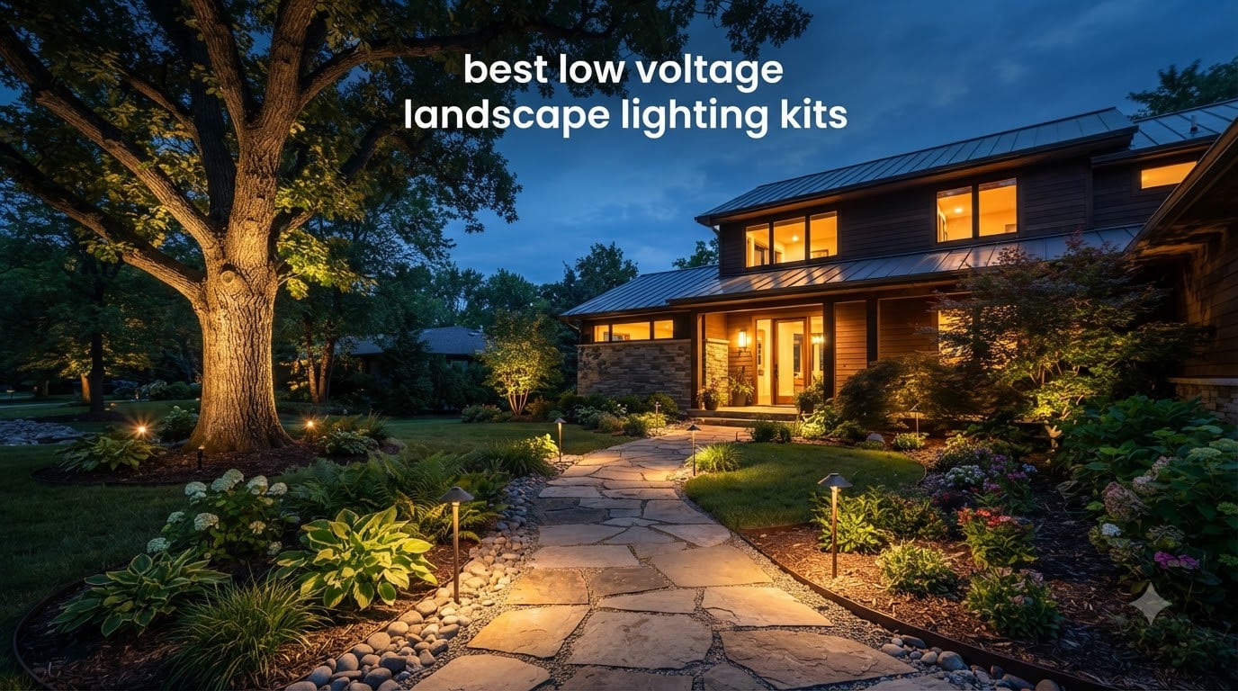 best low voltage landscape lighting kits