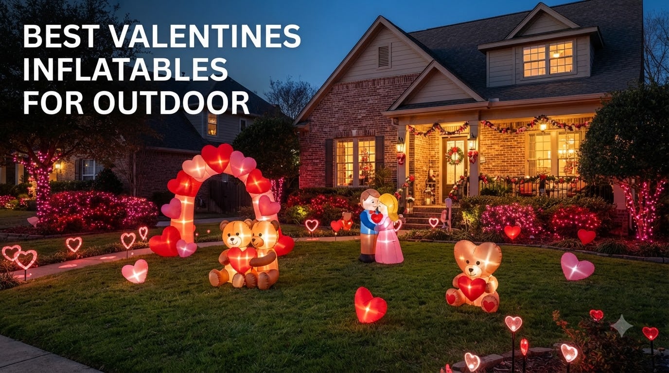 best valentines inflatables for outdoor