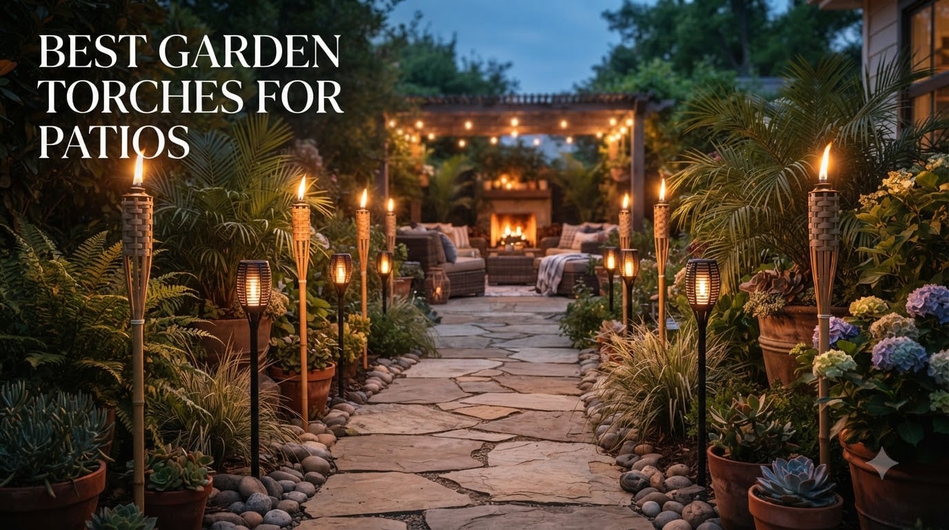 best garden torches for patios