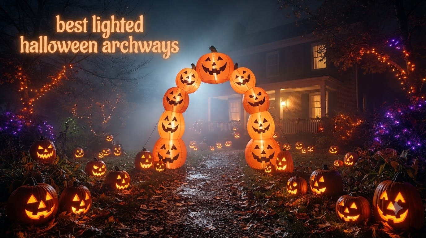 best lighted halloween archways