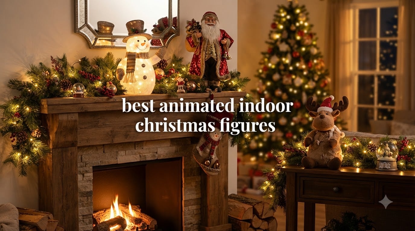 best animated indoor christmas figures