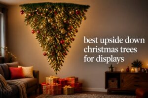best upside down christmas trees for displays