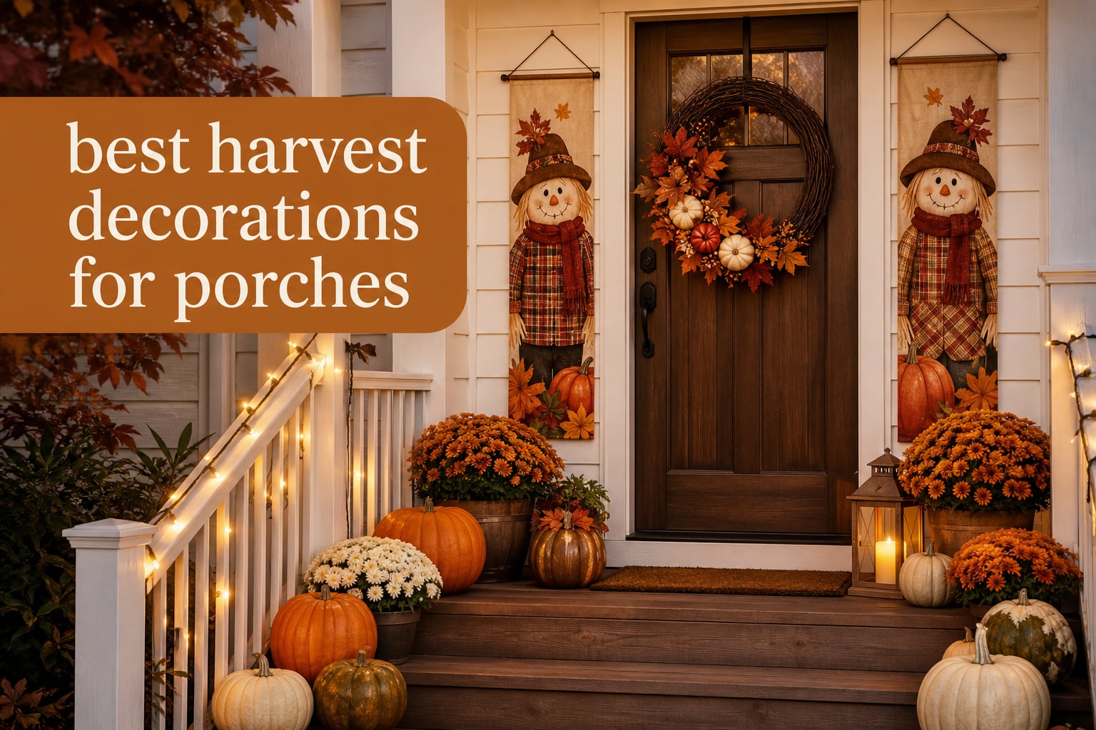 best harvest decorations for porches