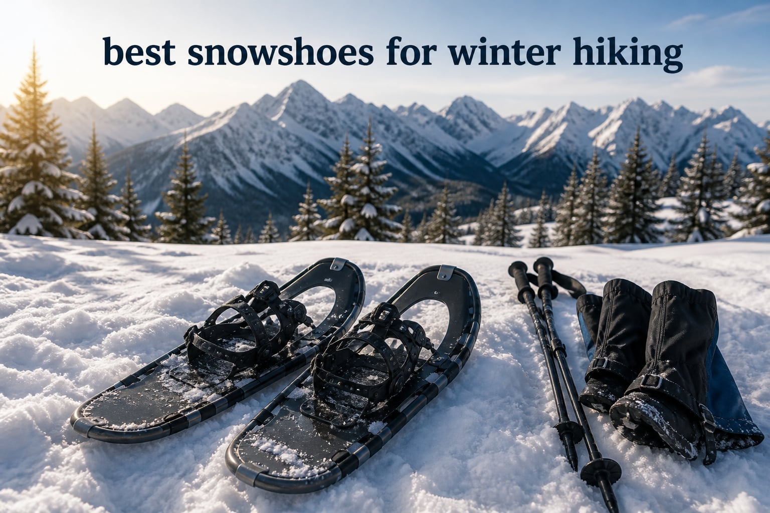 best snowshoes for winter hiking