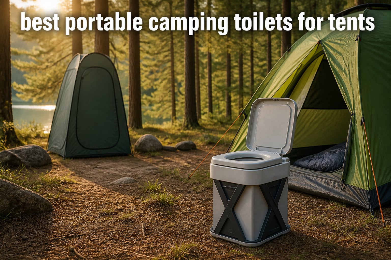 best portable camping toilets for tents