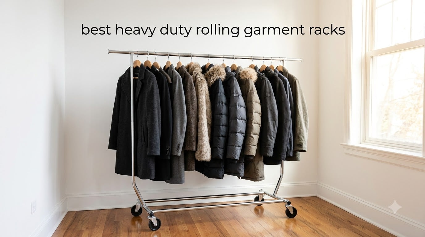 best heavy duty rolling garment racks