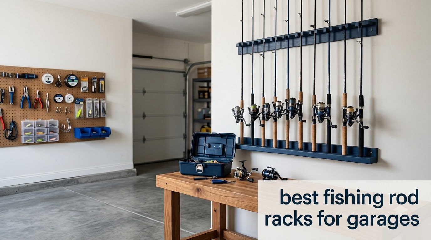 best fishing rod racks for garages