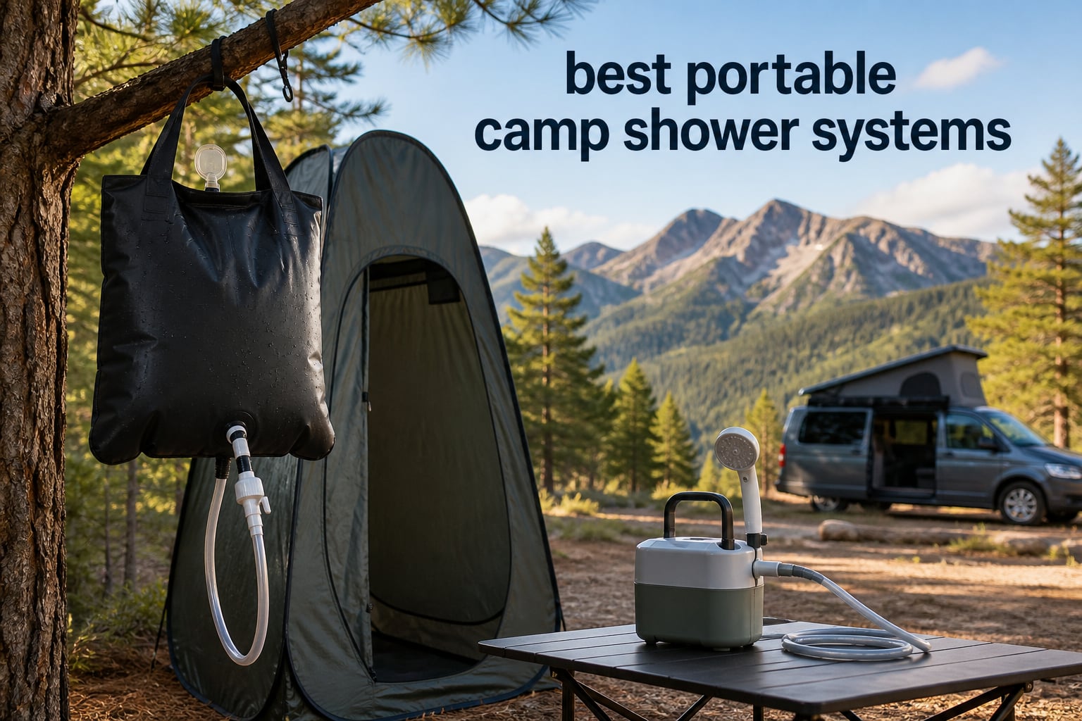 best portable camp shower systems