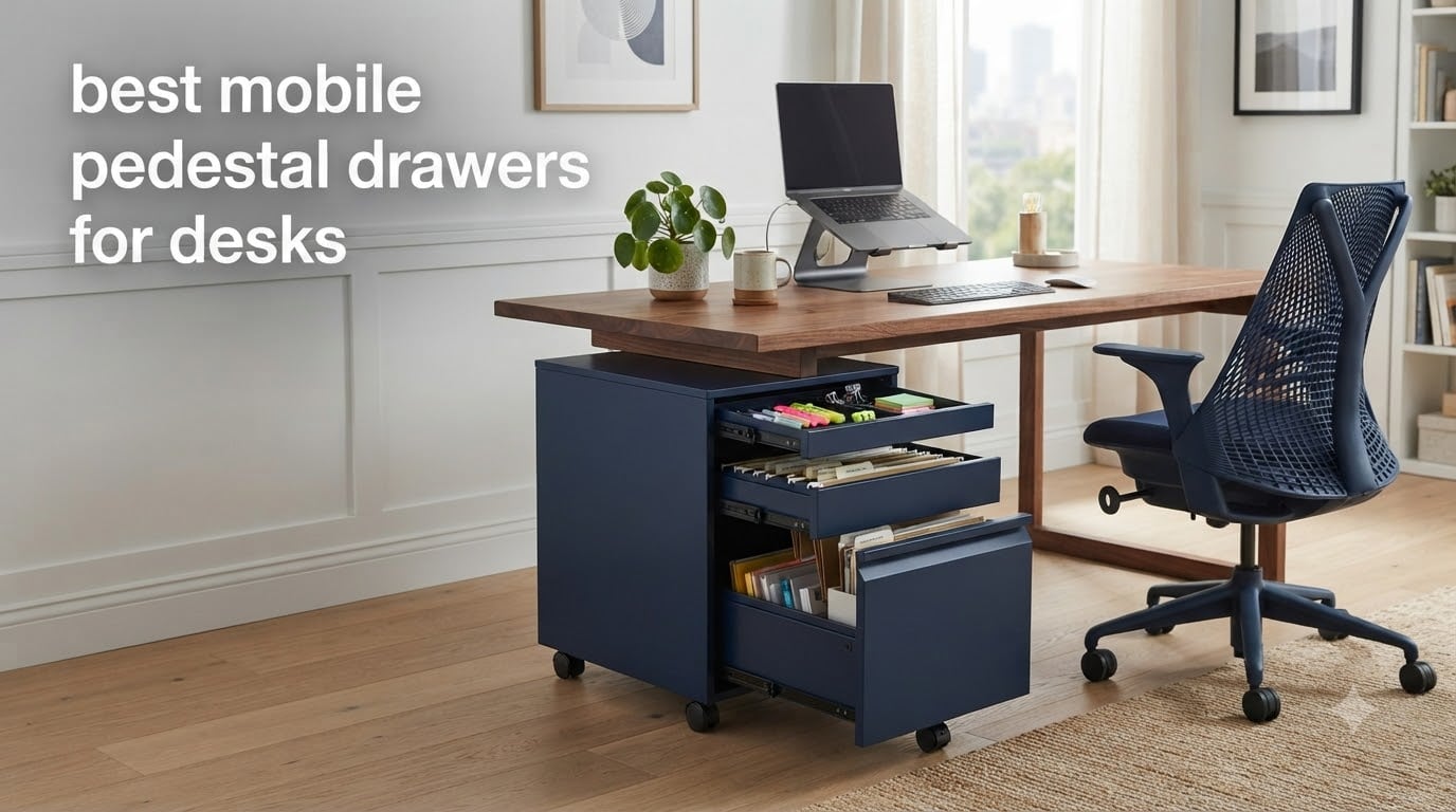 best mobile pedestal drawers for desks