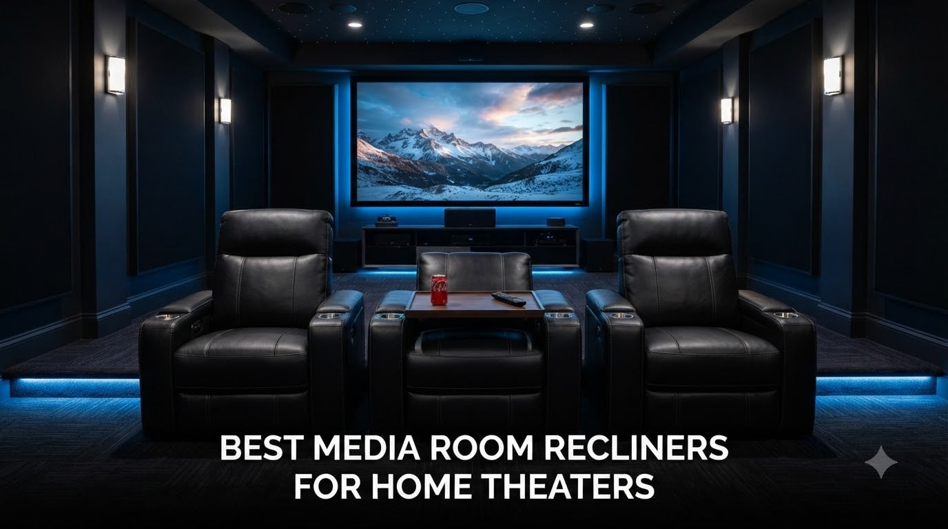 best media room recliners for home theaters