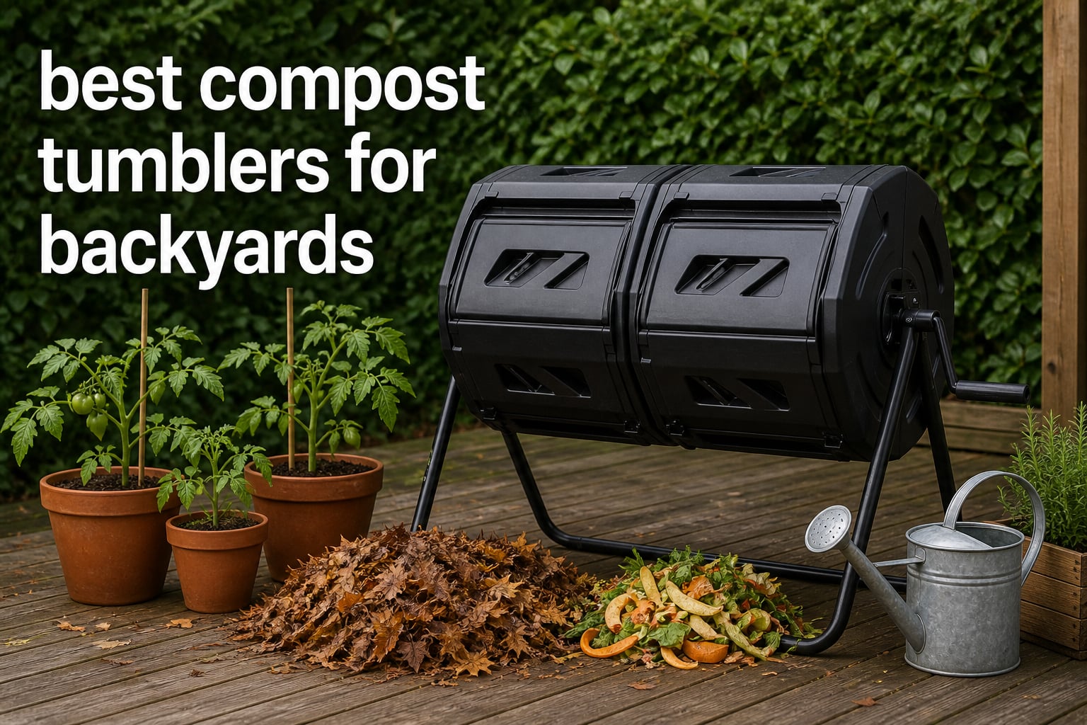 best compost tumblers for backyards