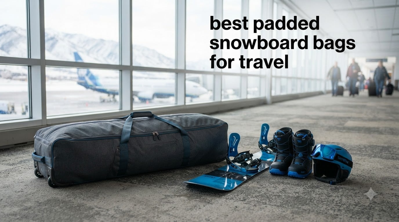 best padded snowboard bags for travel