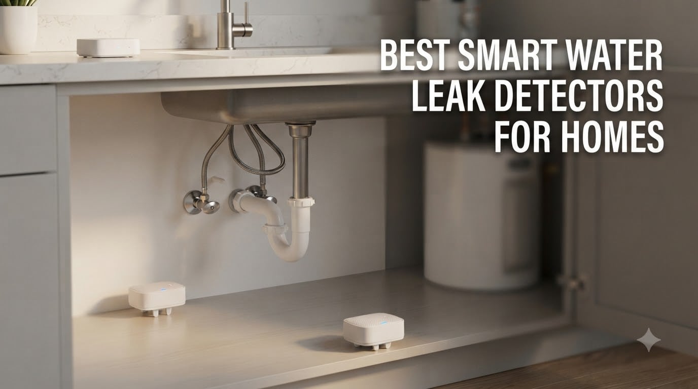 best smart water leak detectors for homes