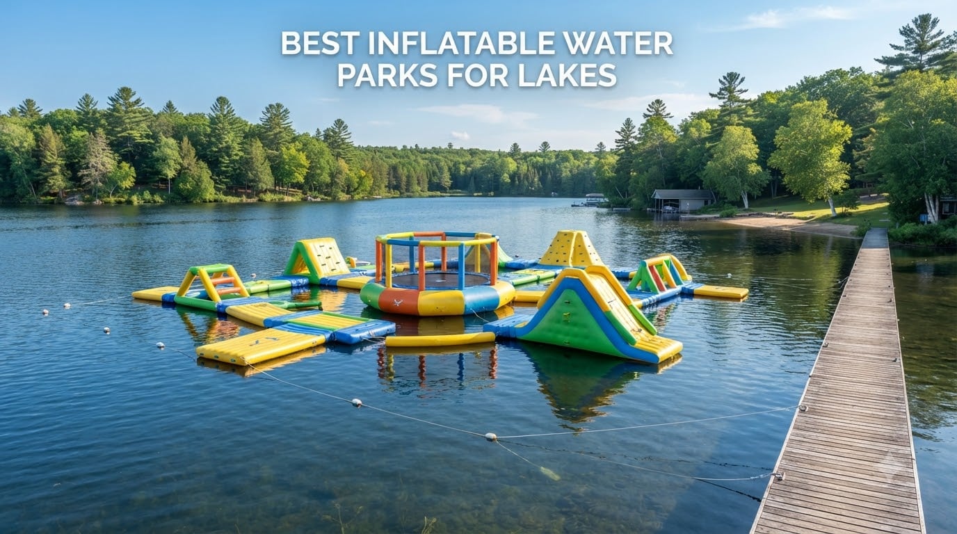 best inflatable water parks for lakes