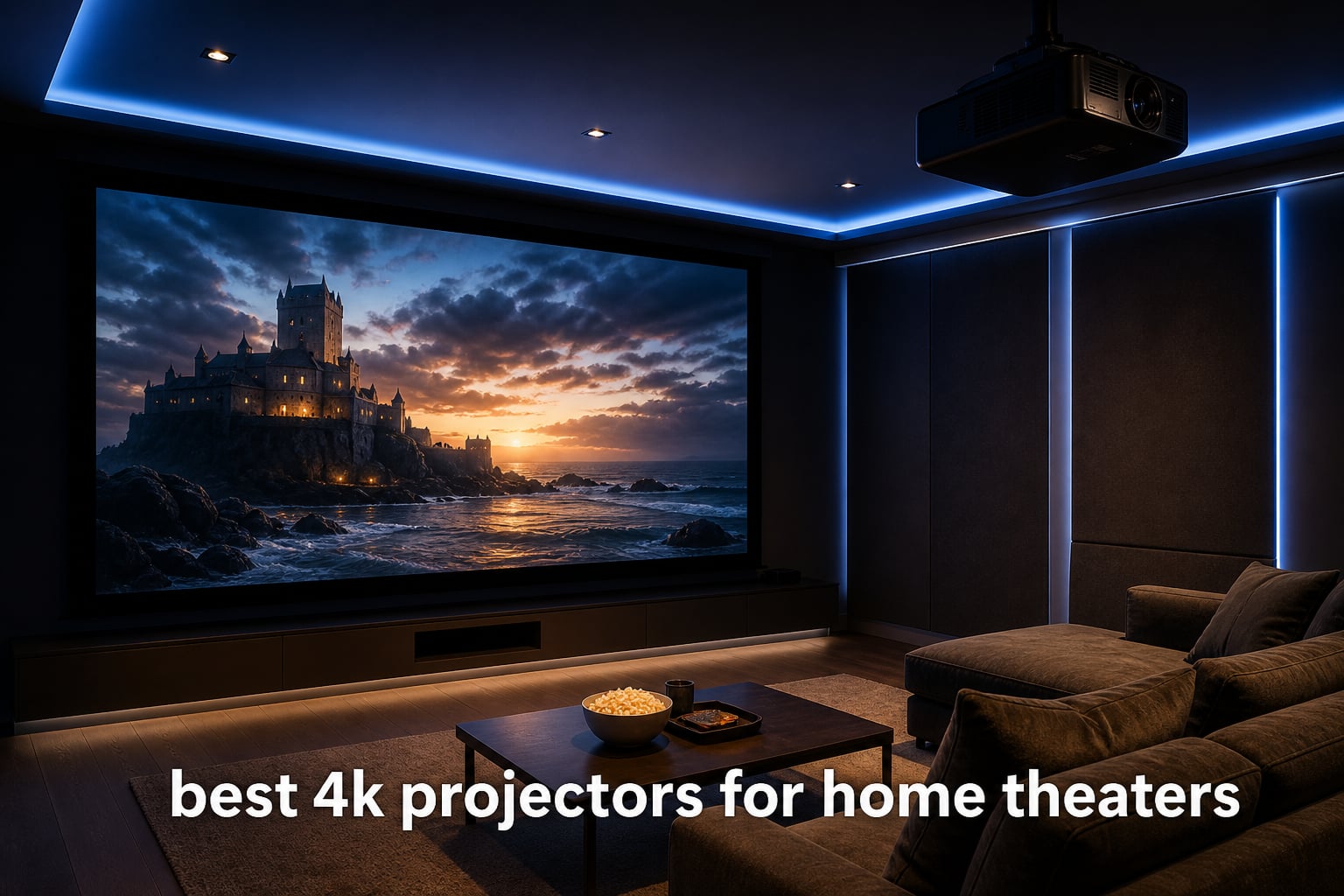 best 4k projectors for home theaters