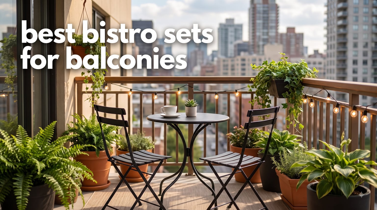 best bistro sets for balconies