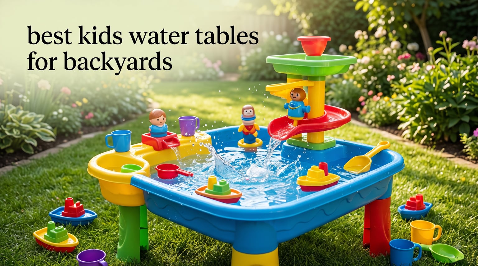 best kids water tables for backyards