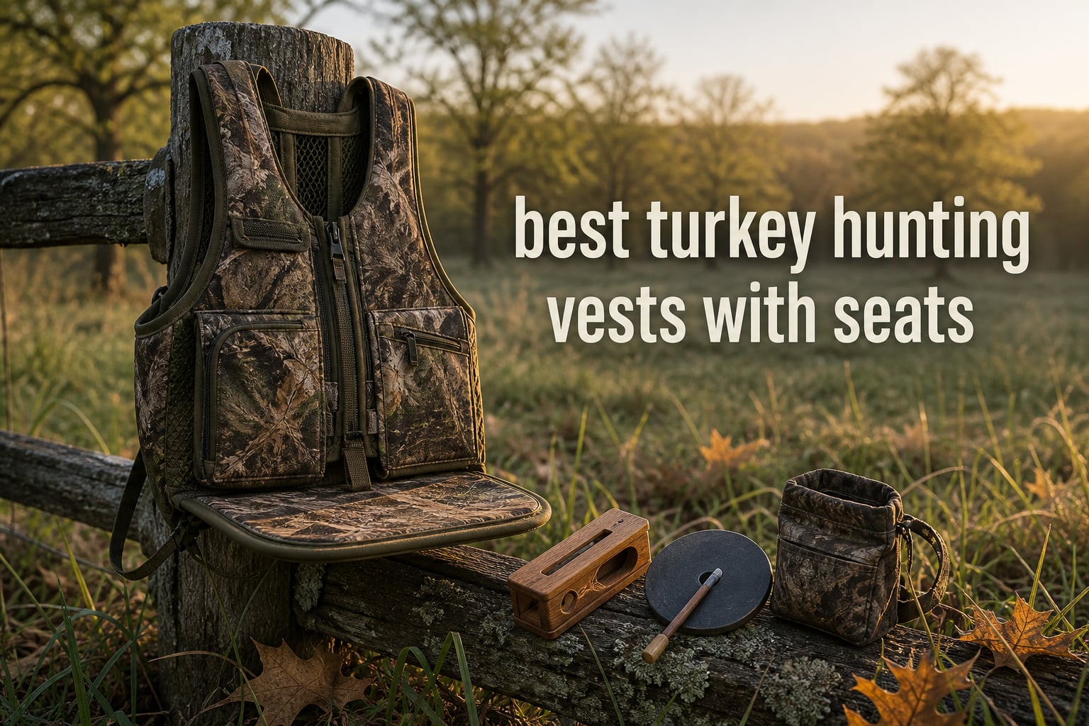 best turkey hunting vests with seats