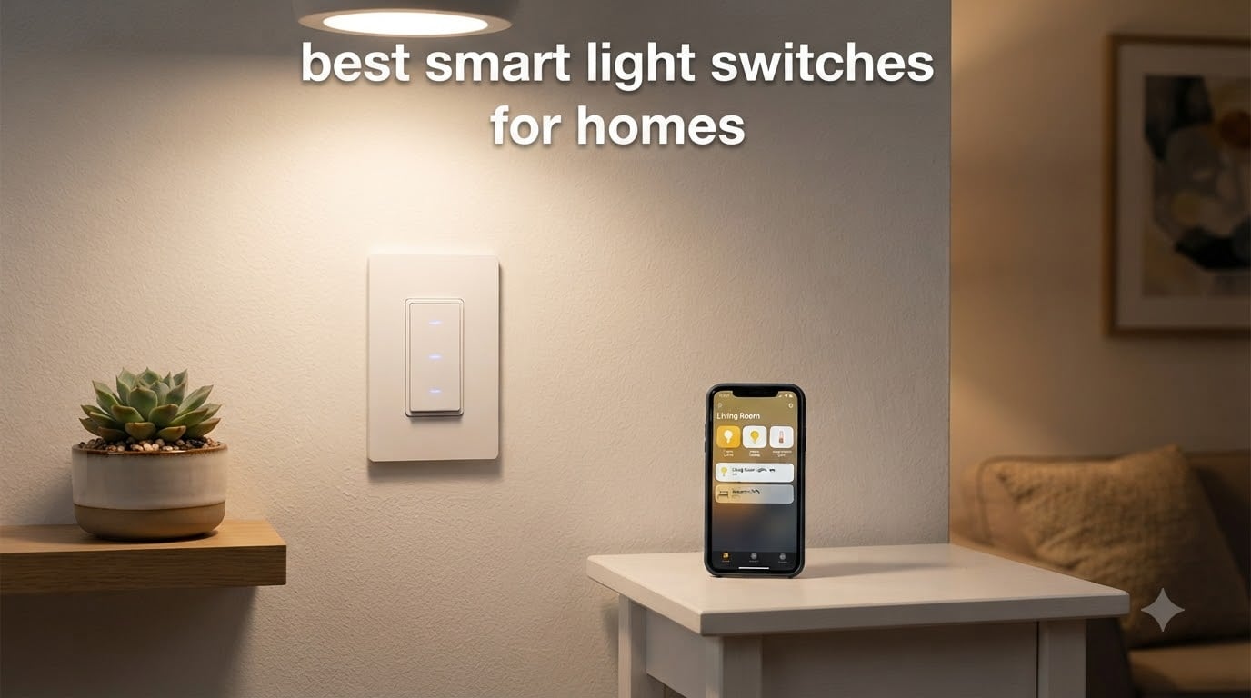 best smart light switches for homes