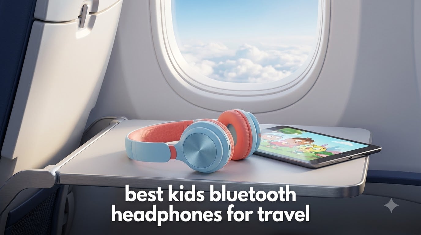 best kids bluetooth headphones for travel