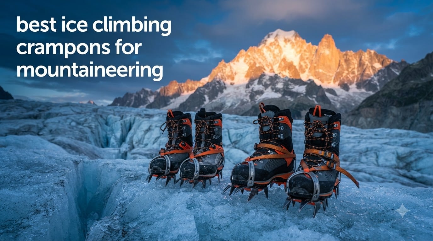 best ice climbing crampons for mountaineering