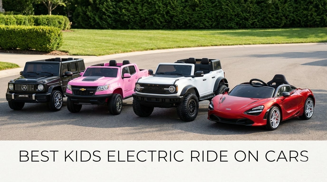 best kids electric ride on cars