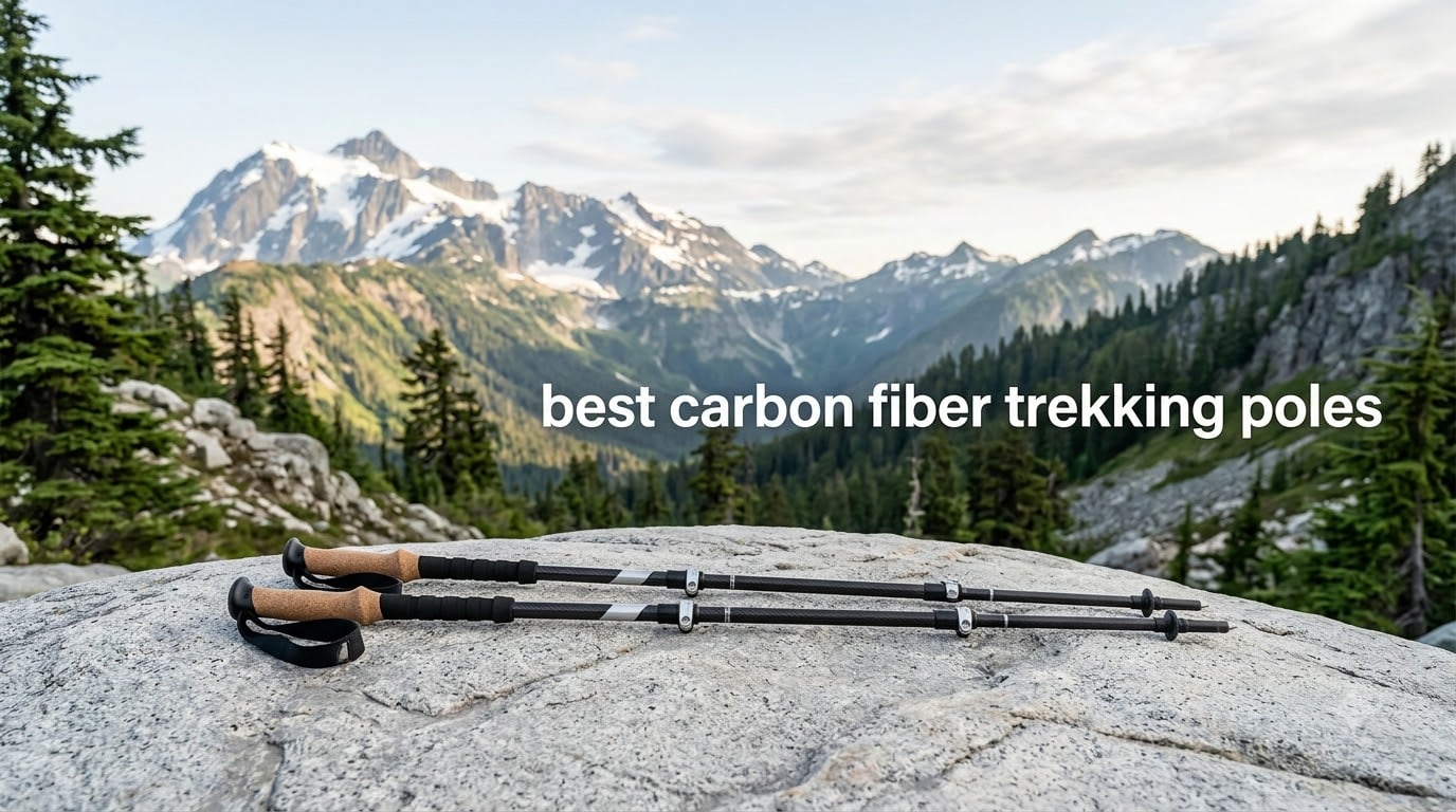 best carbon fiber trekking poles