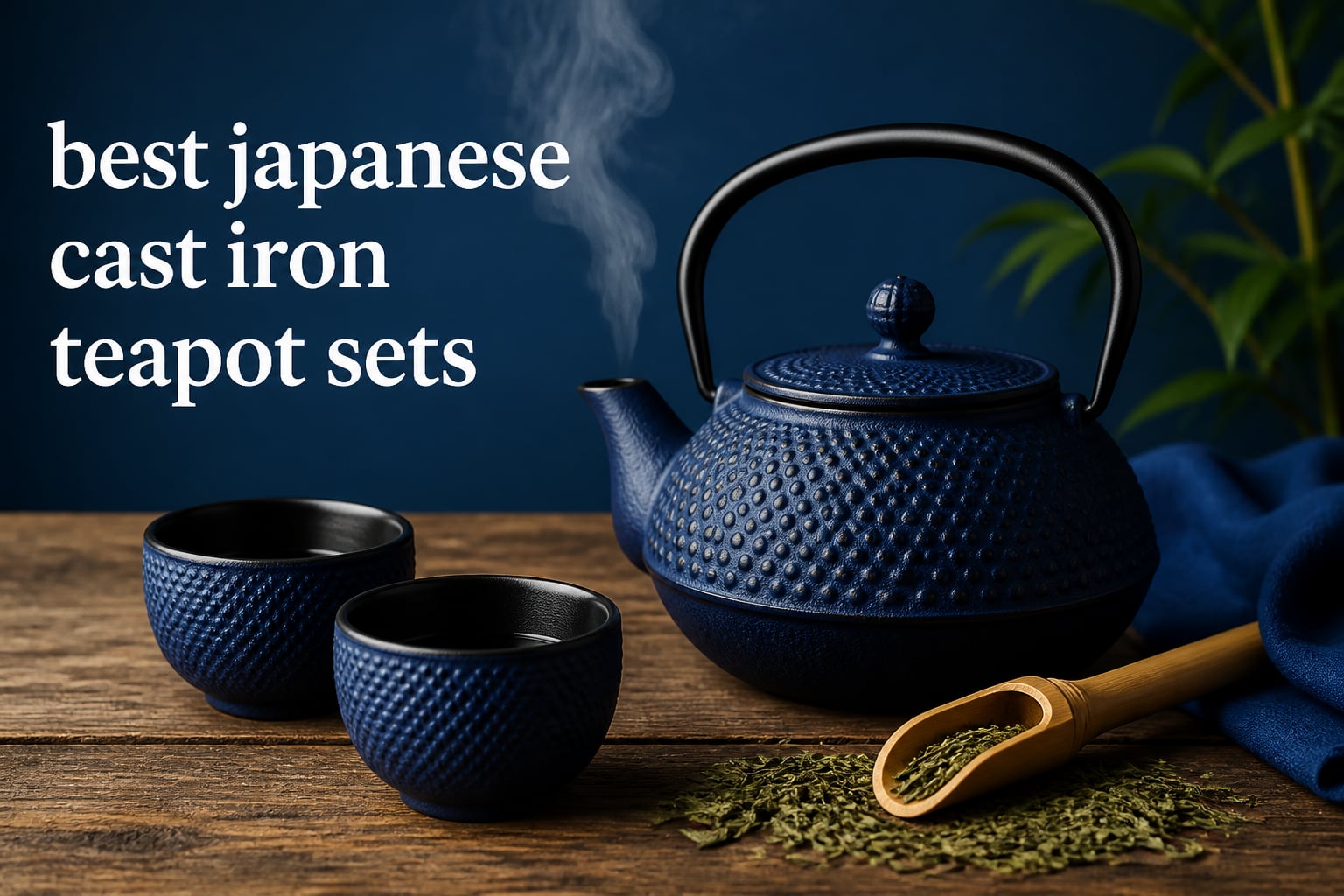 best japanese cast iron teapot sets