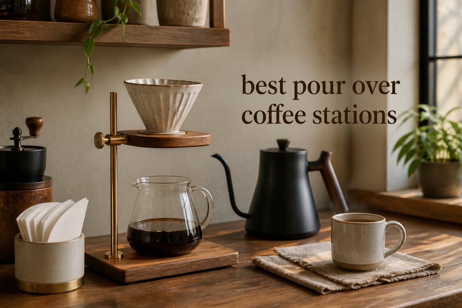 best pour over coffee stations