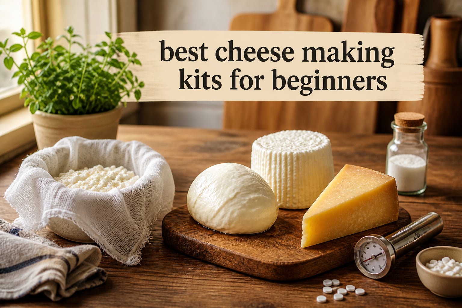 best cheese making kits for beginners