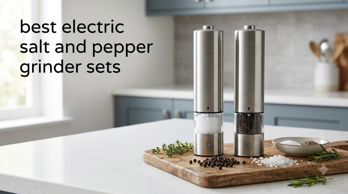 best electric salt and pepper grinder sets
