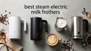best steam electric milk frothers