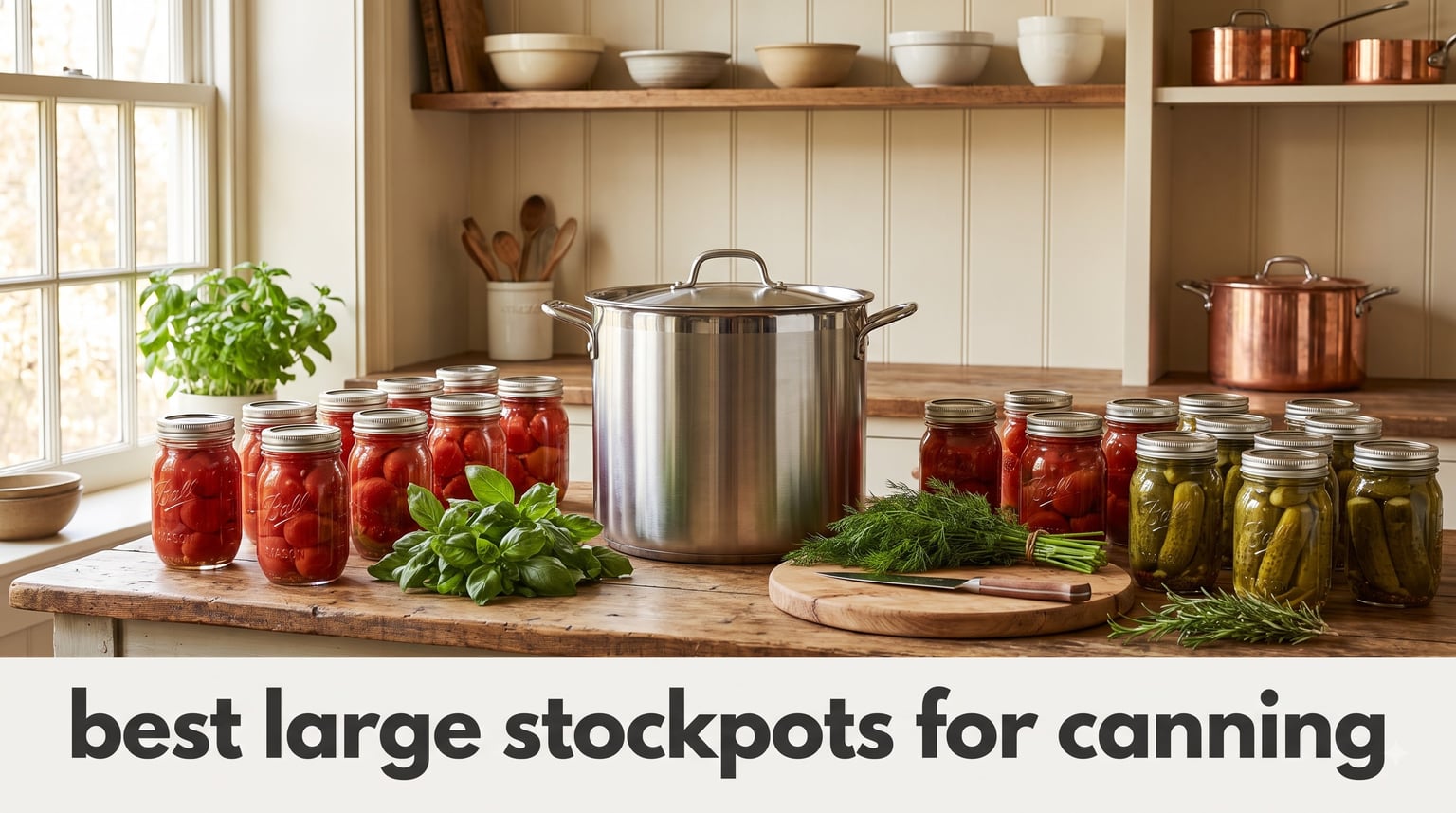 best large stockpots for canning