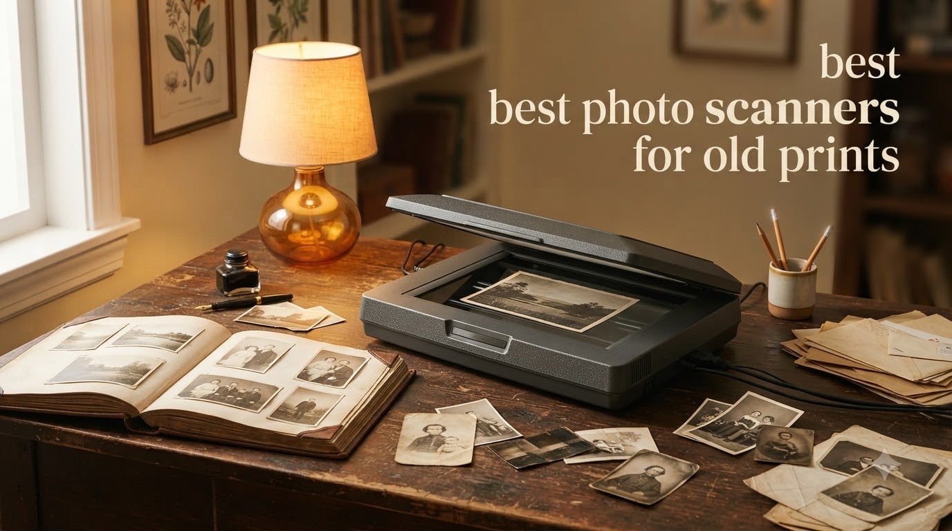 best photo scanners for old prints